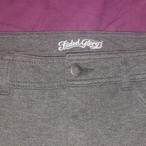 Stretchy gray dress pants